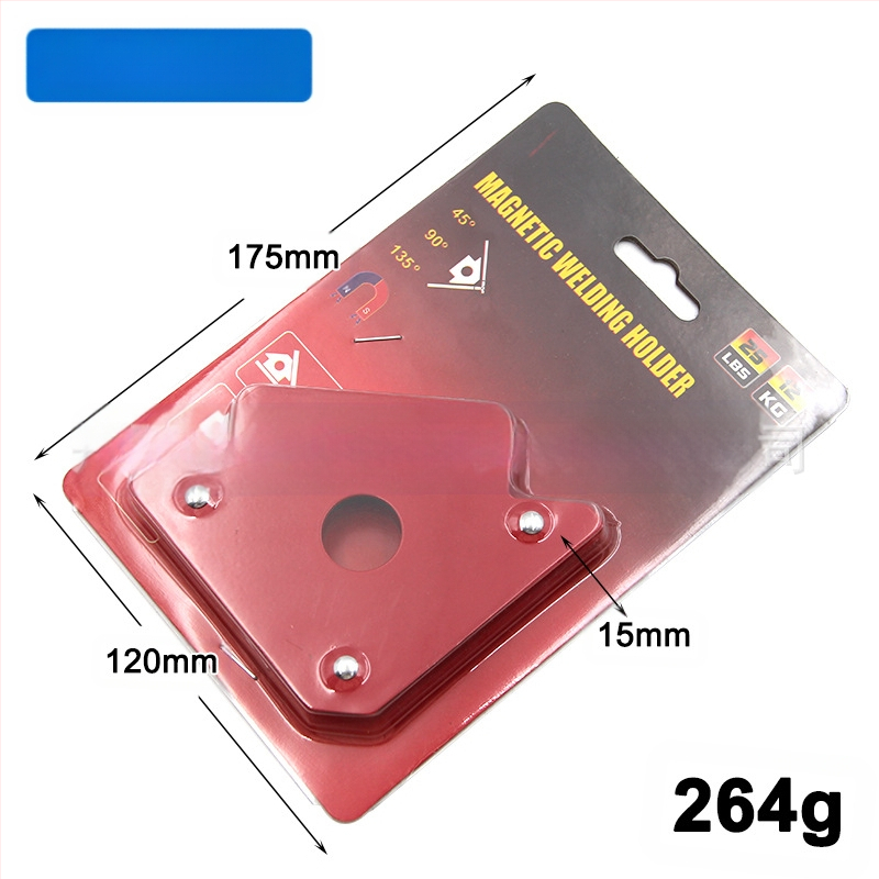 Elektromos hegesztő lokátor erős mágneses rögzítéssel és többszögű vasabszorpcióval — magáncímkére kész