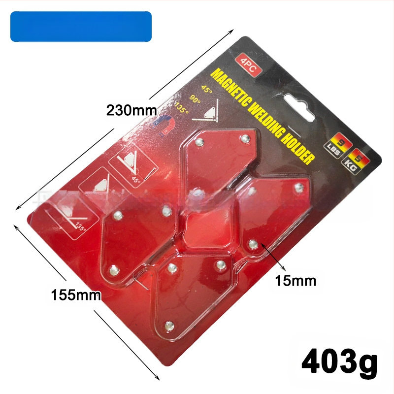 Elektromos hegesztő lokátor erős mágneses rögzítéssel és többszögű vasabszorpcióval — magáncímkére kész