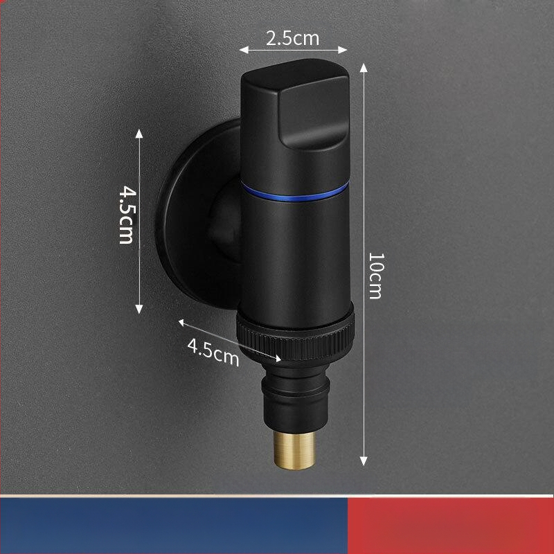 Βρύση πλυντηρίου με χαλκό σώμα, βαλβίνα τύπου Τ, σύνδεση με βίδες, κεραμικός πυρήνας βαλβίδας, θερμοκρασία λειτουργίας 0–90°C