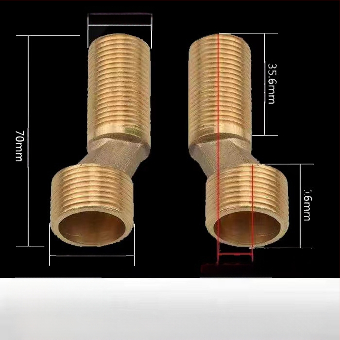 Vaskist universaalne nurga dušivalve paigaldustarvik, seinale sisse ehitatud, pikendatud, reguleeritav nurk