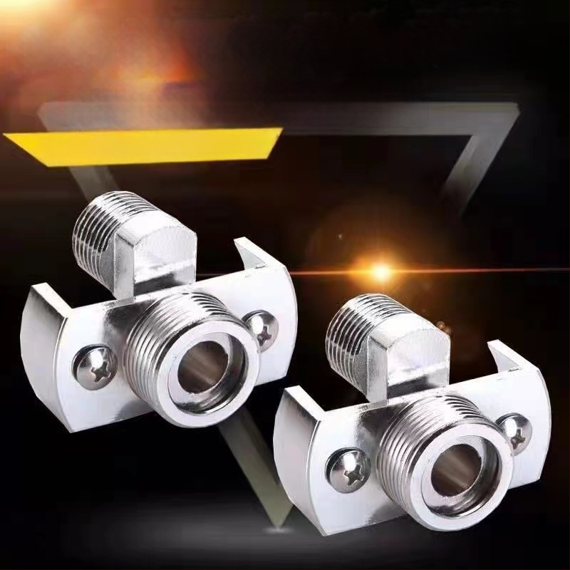 Vaskist universaalne nurga dušivalve paigaldustarvik, seinale sisse ehitatud, pikendatud, reguleeritav nurk