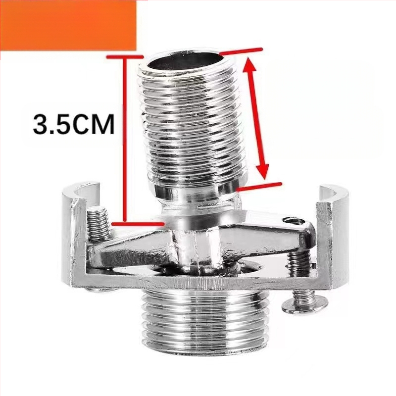 Vaskist universaalne nurga dušivalve paigaldustarvik, seinale sisse ehitatud, pikendatud, reguleeritav nurk
