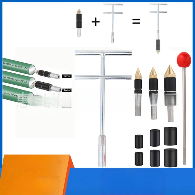 Igla za zaustavljanje vode za PPR cijevi, 0.2 kg, dimenzije 1/2 inča, 3/4 inča i 1 inča