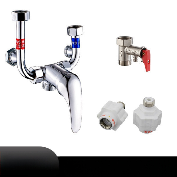 Električni miješajući ventil za bojler — pribor za tuš s U-oblikom miješanja, model 88543, stil moderna jednostavnost