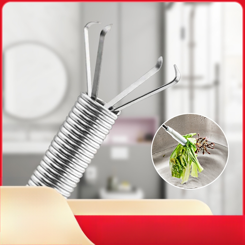 Гъвкав тръбен почистващ инструмент с четири щипки, ръчно управление, телена конструкция, Zhejiang произход, пуснат през 2022 г.