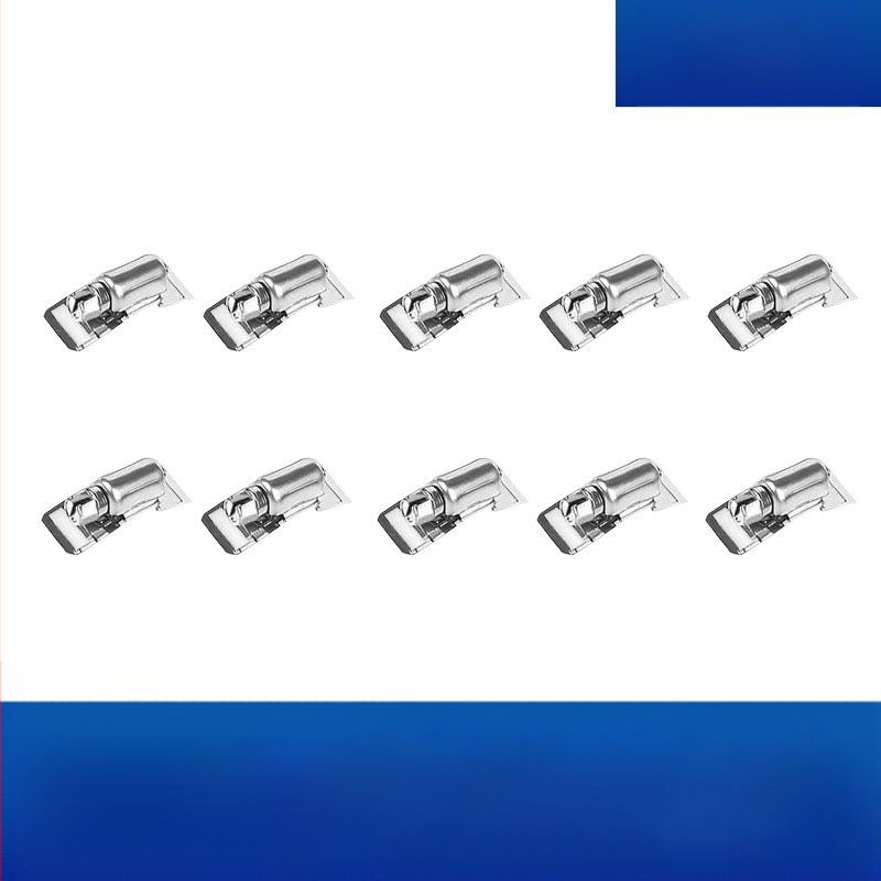 Bandă pentru gât din oțel inoxidabil 304, cu gaură prin, DIY-friendly, diametru de prindere reglabil, Mingshi