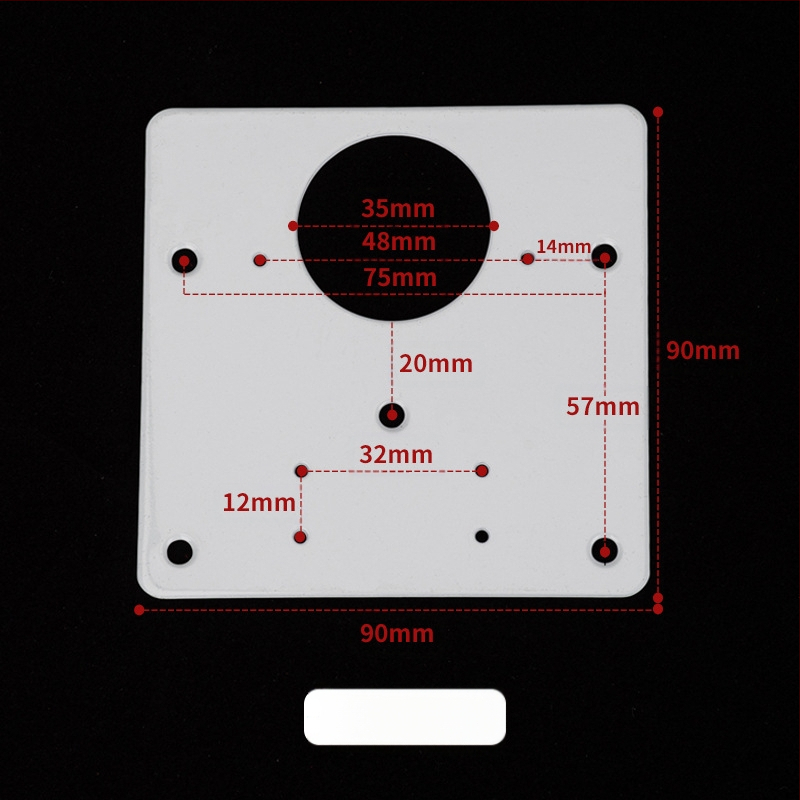 Leyoujia Šarnyro tvirtinimo plokštelė spintoms – nerūdijančiojo plieno, šlifuota paviršiaus