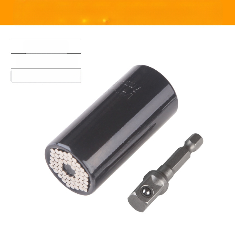 Többfunkciós dugókulcs készlet gyors racsnis mechanizmussal, dupla fejű, állítható végződések (metrikus, szerszámacél, krómozott bevonat)