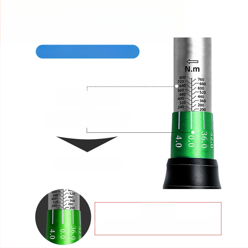 Rats momenta atslēga komplekts, 8 gab., hroma-vanādija tērauds, pulēta virsma, precizitāte ±3