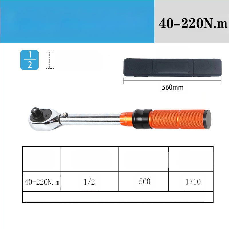Rats momenta atslēga komplekts, 8 gab., hroma-vanādija tērauds, pulēta virsma, precizitāte ±3