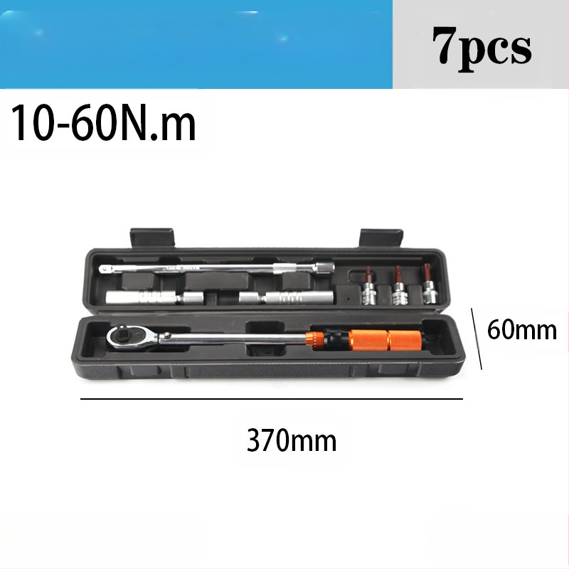 Rats momenta atslēga komplekts, 8 gab., hroma-vanādija tērauds, pulēta virsma, precizitāte ±3