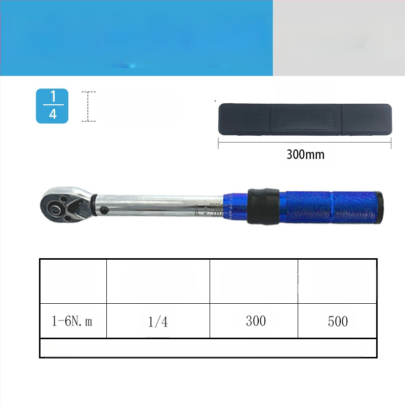 Rats momenta atslēga komplekts, 8 gab., hroma-vanādija tērauds, pulēta virsma, precizitāte ±3