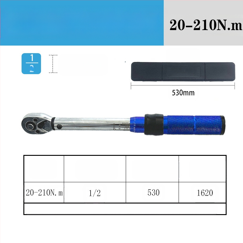 Rats momenta atslēga komplekts, 8 gab., hroma-vanādija tērauds, pulēta virsma, precizitāte ±3