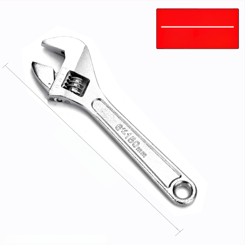 Cheie reglabilă cu deschidere mare, cheie pentru baie și țevi, unelte de reparații manuale | Brand: Other; Material: oțel cu carbon înalt; Tip: cheie cu dinți mobili