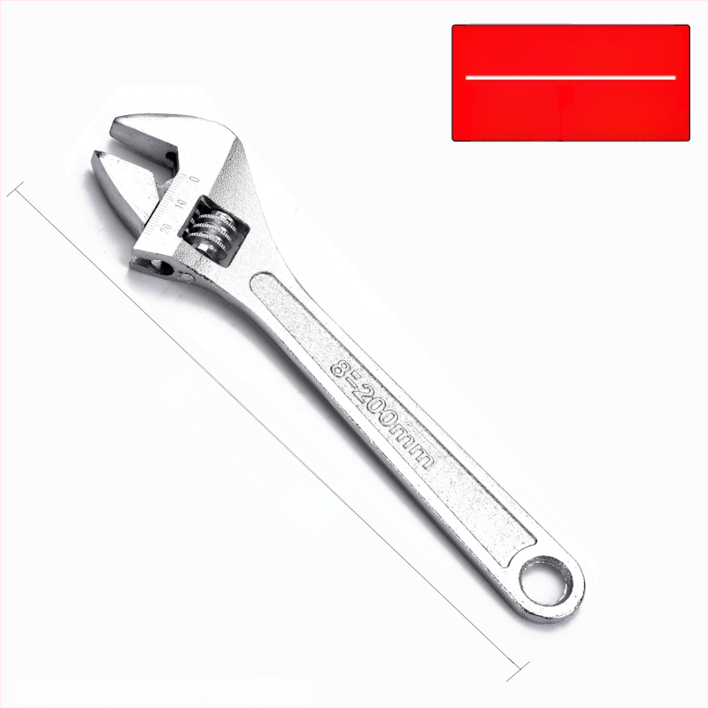 Cheie reglabilă cu deschidere mare, cheie pentru baie și țevi, unelte de reparații manuale | Brand: Other; Material: oțel cu carbon înalt; Tip: cheie cu dinți mobili