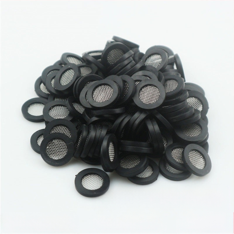 Garnitură din cauciuc pentru duș cu filtru, sigiliu pentru intrarea boilerului și robinet