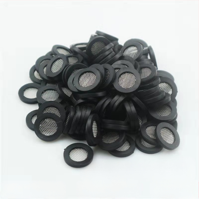 Garnitură din cauciuc pentru duș cu filtru, sigiliu pentru intrarea boilerului și robinet