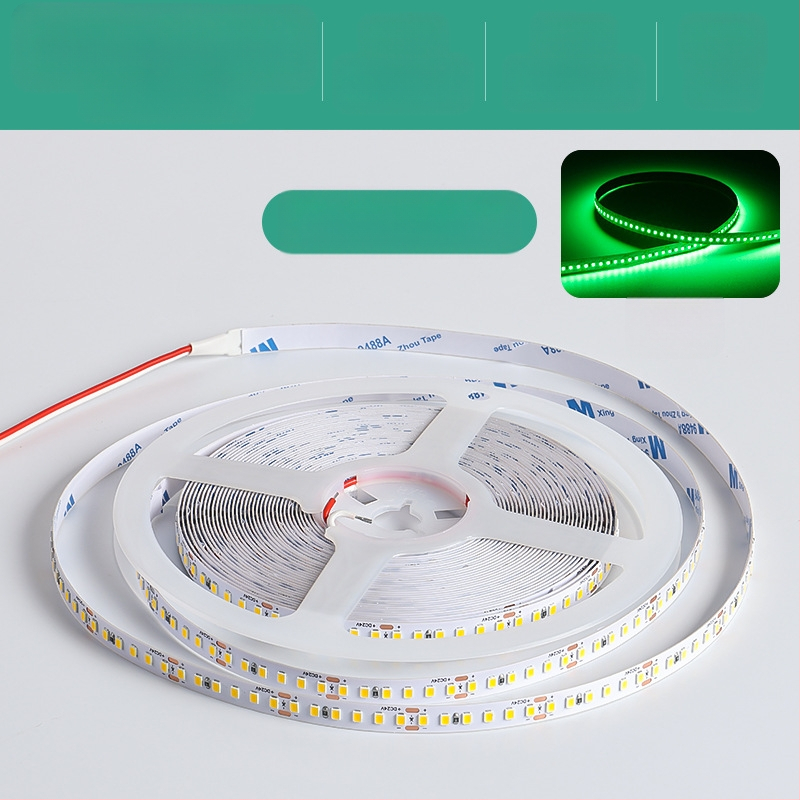 Линейна монохромна LED лента, самозалепваща, 12V, 120 диода, 2835 SMD