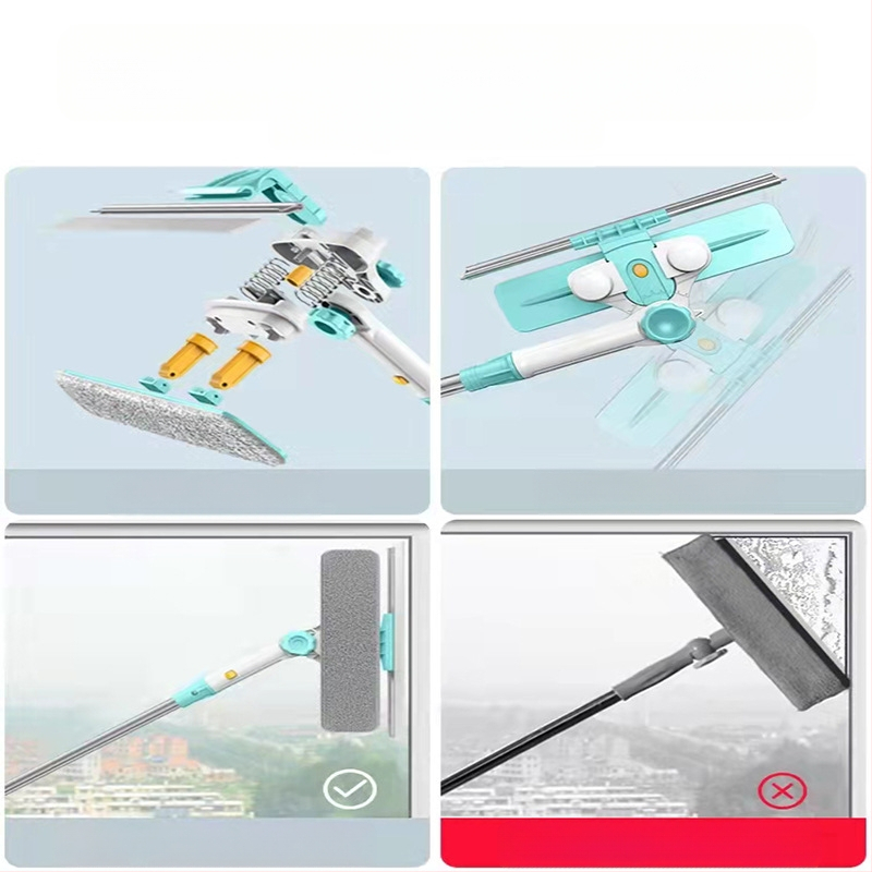 Alat za čišćenje stakla za kućnu upotrebu, dvostrani brisač, električni