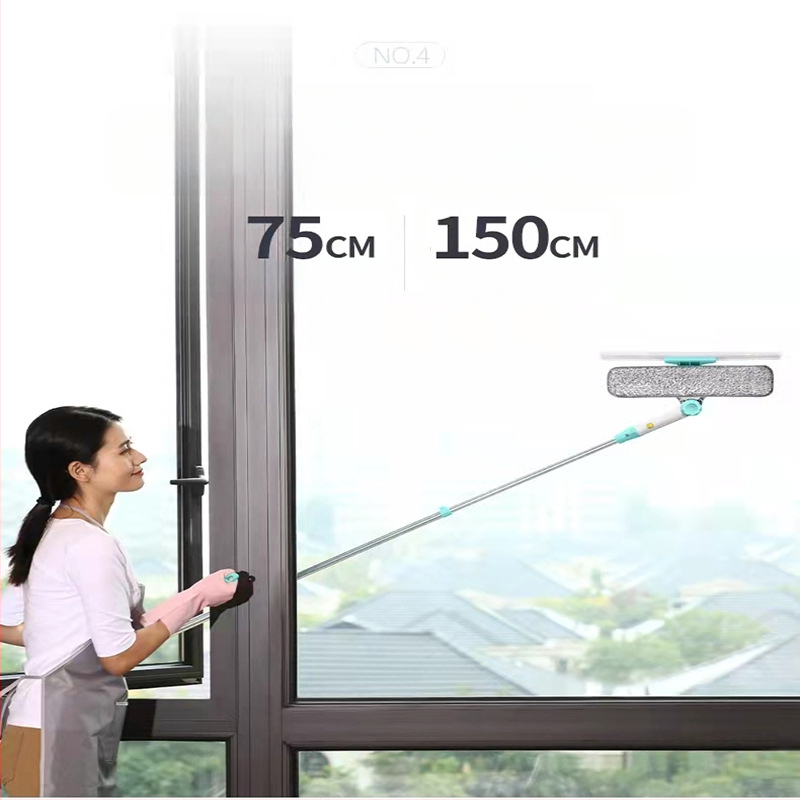 Alat za čišćenje stakla za kućnu upotrebu, dvostrani brisač, električni