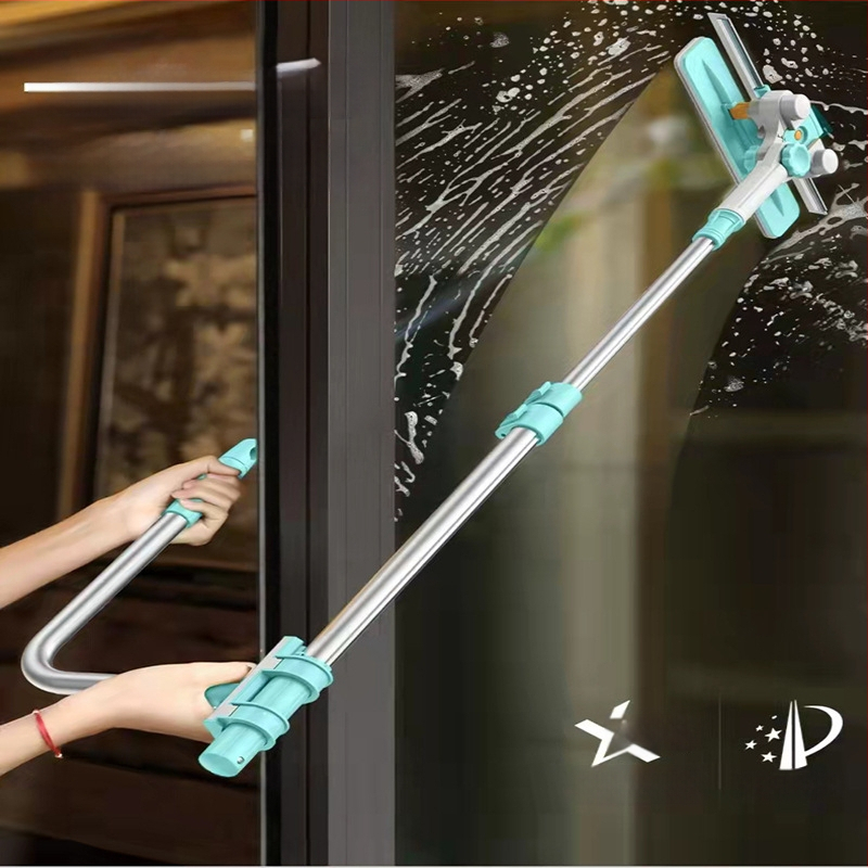 Alat za čišćenje stakla za kućnu upotrebu, dvostrani brisač, električni