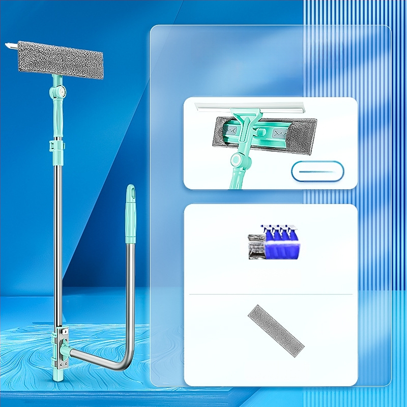 Alat za čišćenje stakla za kućnu upotrebu, dvostrani brisač, električni