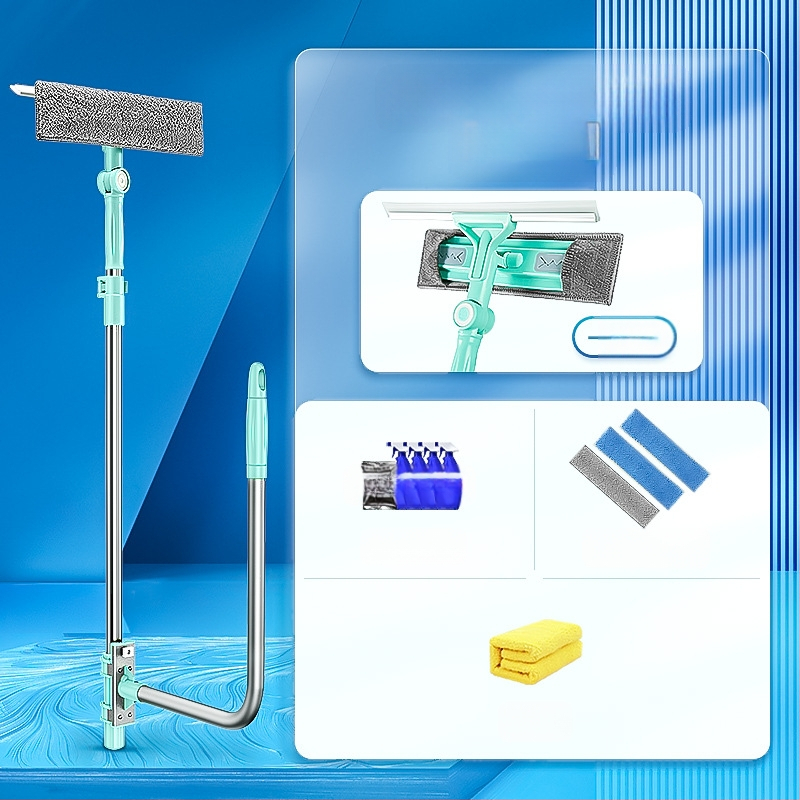Alat za čišćenje stakla za kućnu upotrebu, dvostrani brisač, električni