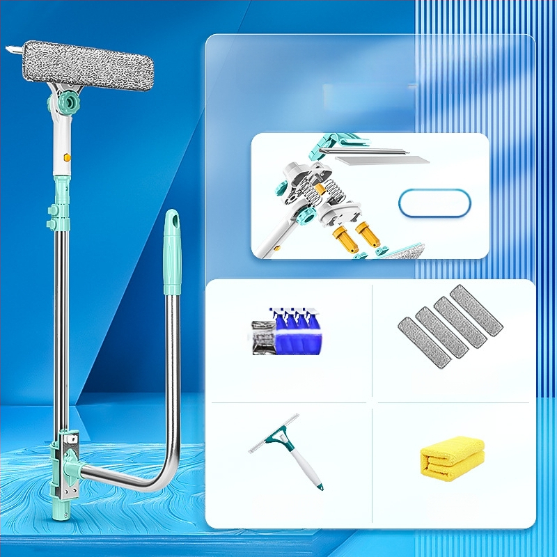 Alat za čišćenje stakla za kućnu upotrebu, dvostrani brisač, električni