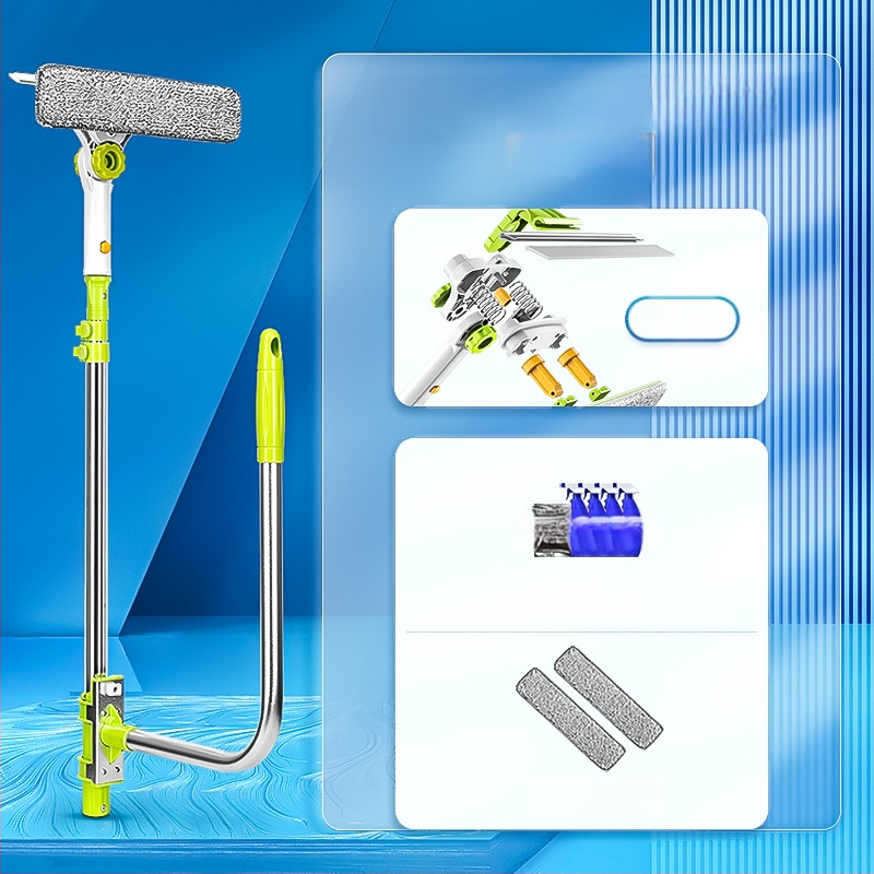 Alat za čišćenje stakla za kućnu upotrebu, dvostrani brisač, električni