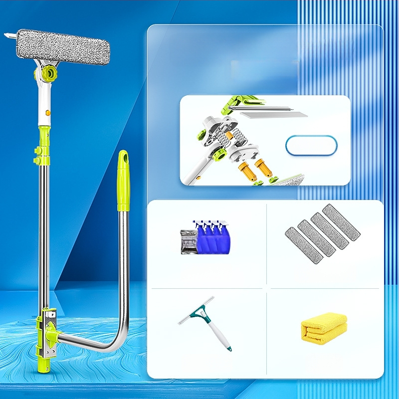 Alat za čišćenje stakla za kućnu upotrebu, dvostrani brisač, električni