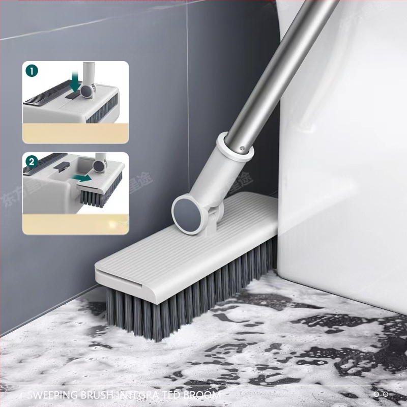 Összecsukható seprű és lapát szett - PP anyag, modell 049, 1 készlet, 0,95 kg