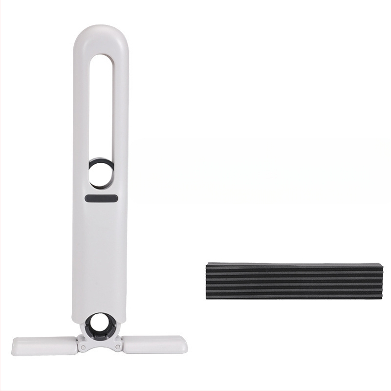 Összecsukható spin-mop háztartási használatra ökológiai szivacsfejjel és műanyag rúddal; száradási arány 80–90%; korrózióállóság 9.0–9.9