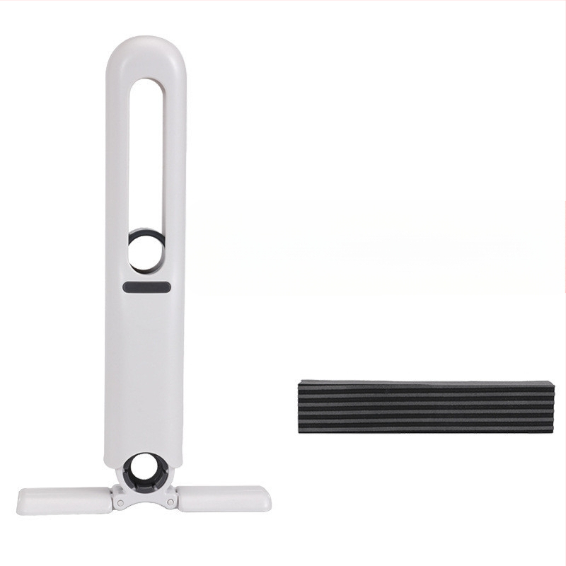 Összecsukható spin-mop háztartási használatra ökológiai szivacsfejjel és műanyag rúddal; száradási arány 80–90%; korrózióállóság 9.0–9.9