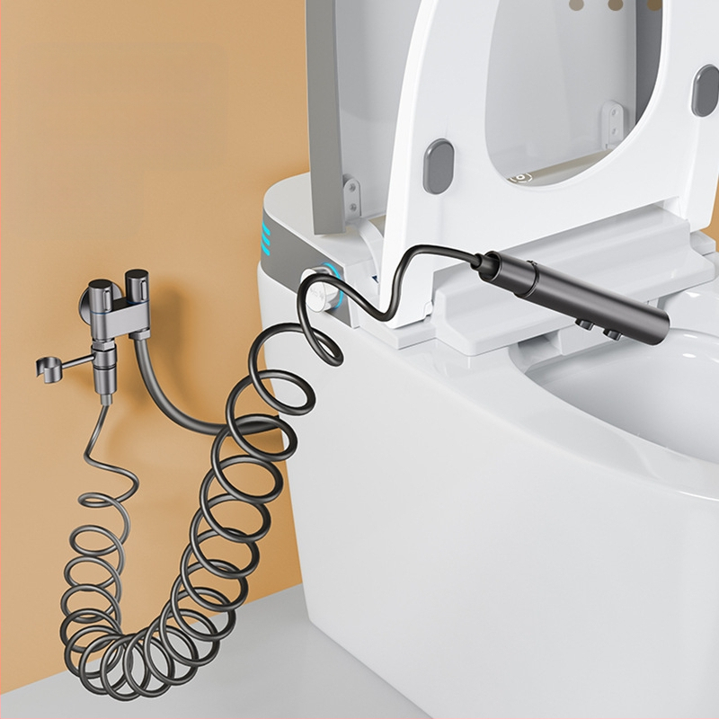 Дюза за промиване на тоалетната с медно тяло, високо налягане за почистване, за домашна употреба