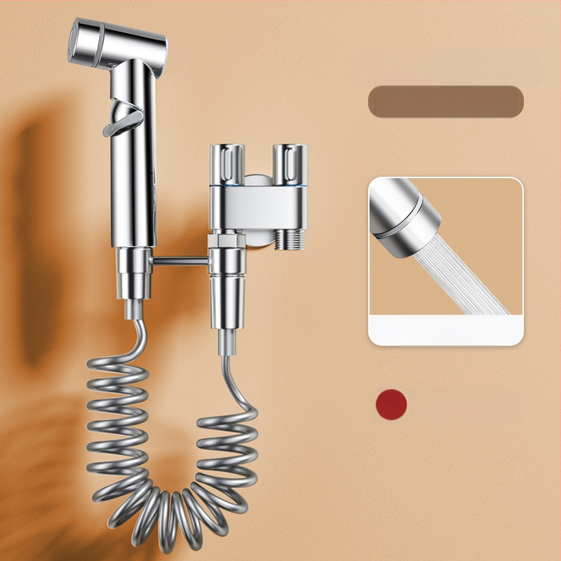 Дюза за промиване на тоалетната с медно тяло, високо налягане за почистване, за домашна употреба