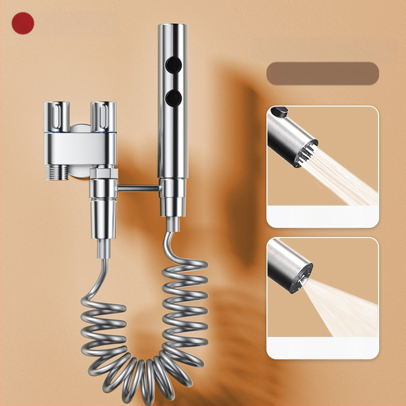 Дюза за промиване на тоалетната с медно тяло, високо налягане за почистване, за домашна употреба