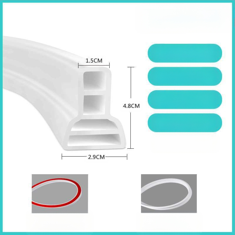 Самозалепваща водоустойчива бариерна лента за баня, душ, тоалет и кухня; марка Qian hoarding; Сертификация: Няма; Без рама: Не