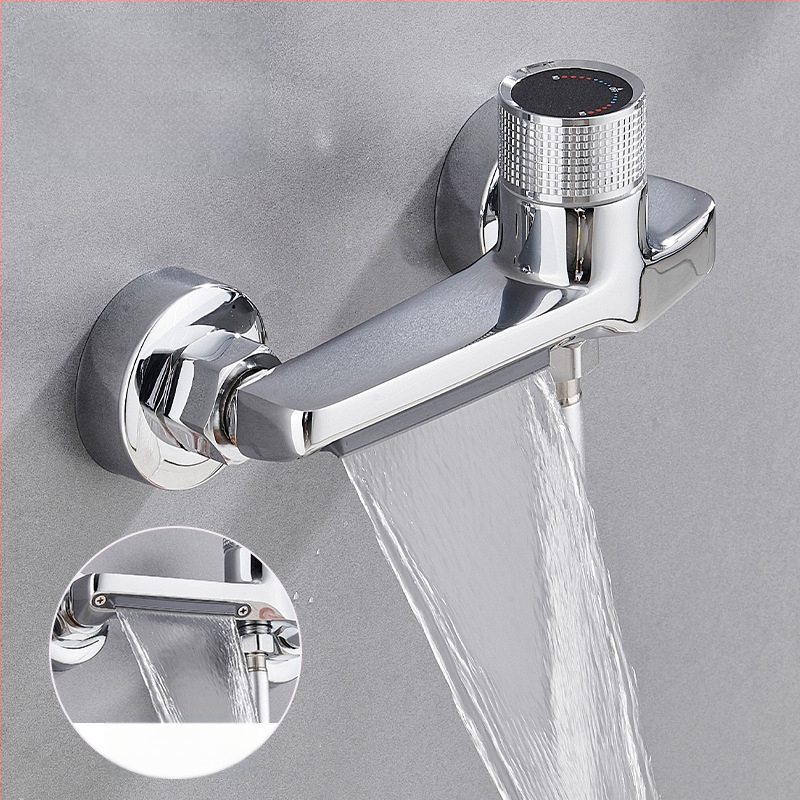 Душ комплект от мед за скрит монтаж, дъждовна функция, квадратна душ глава, модел 7030