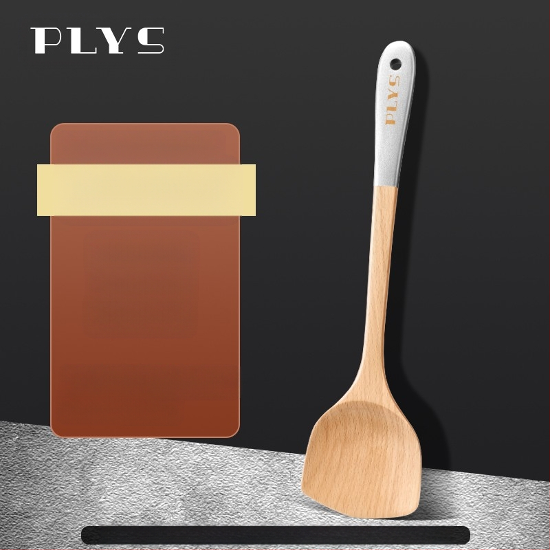 Puidust spaatel köögitarvik PLYS/Pales — kõrge temperatuuriga vastupidav