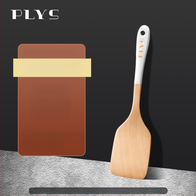Puidust spaatel köögitarvik PLYS/Pales — kõrge temperatuuriga vastupidav