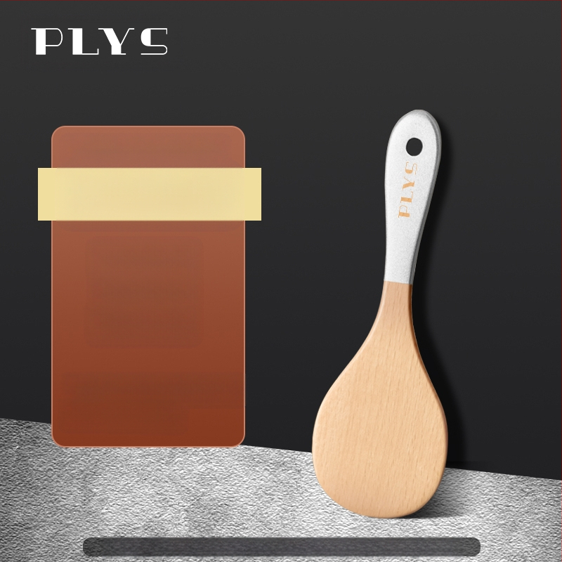 Puidust spaatel köögitarvik PLYS/Pales — kõrge temperatuuriga vastupidav