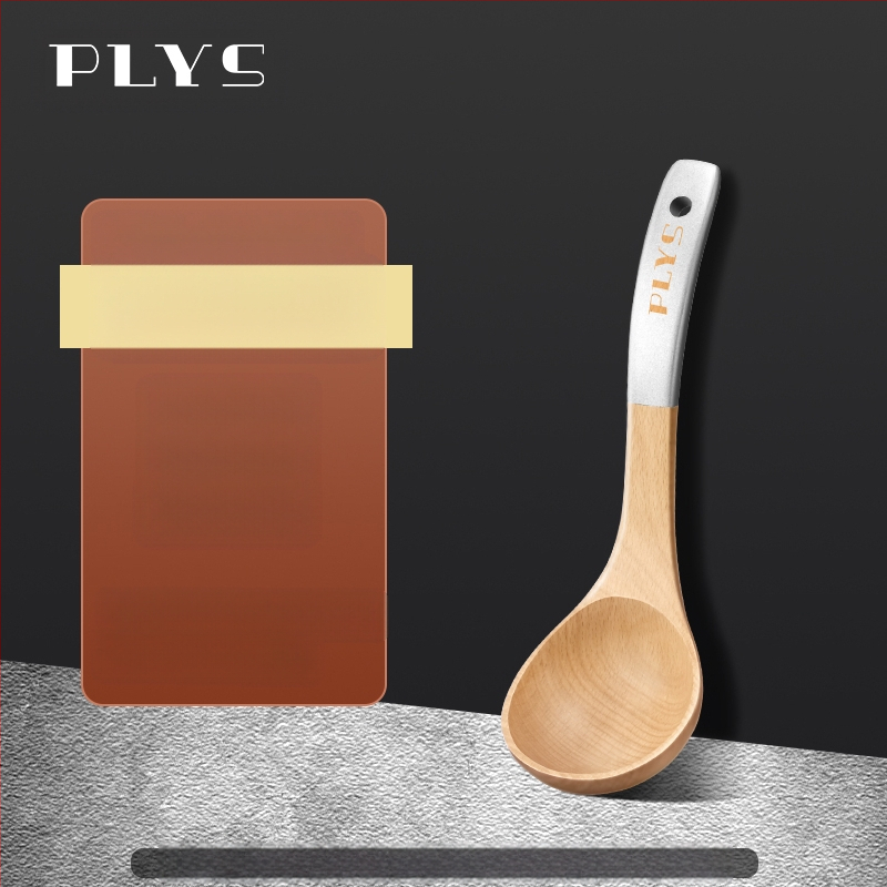 Puidust spaatel köögitarvik PLYS/Pales — kõrge temperatuuriga vastupidav
