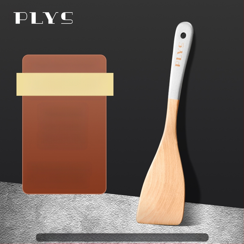 Puidust spaatel köögitarvik PLYS/Pales — kõrge temperatuuriga vastupidav