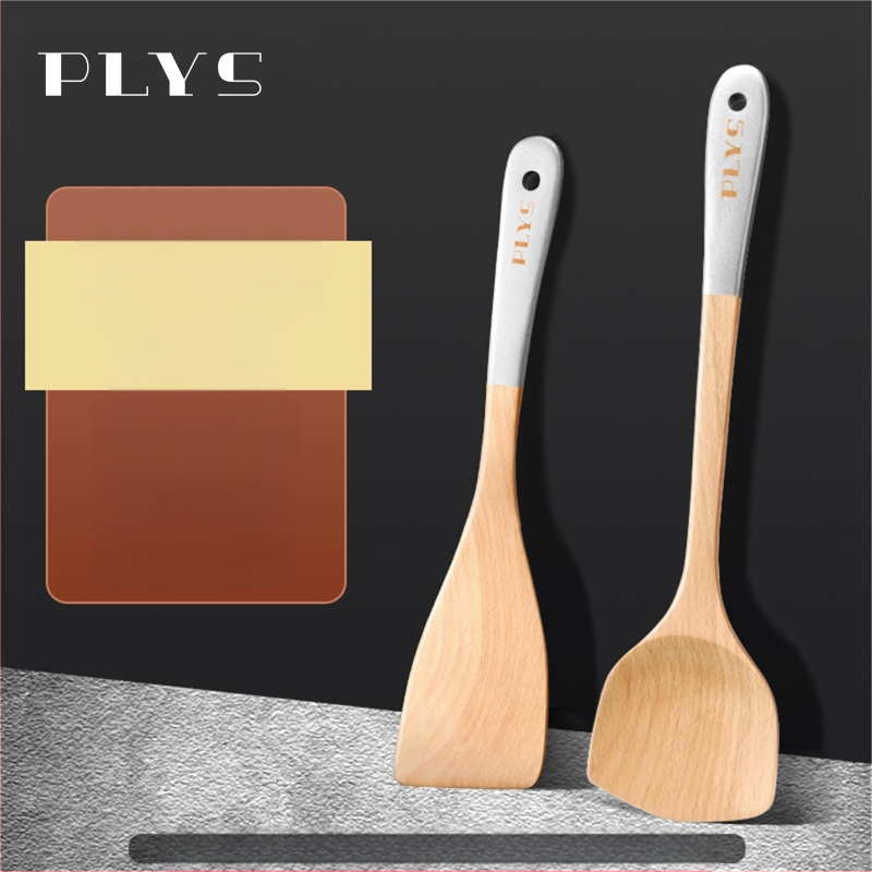Puidust spaatel köögitarvik PLYS/Pales — kõrge temperatuuriga vastupidav