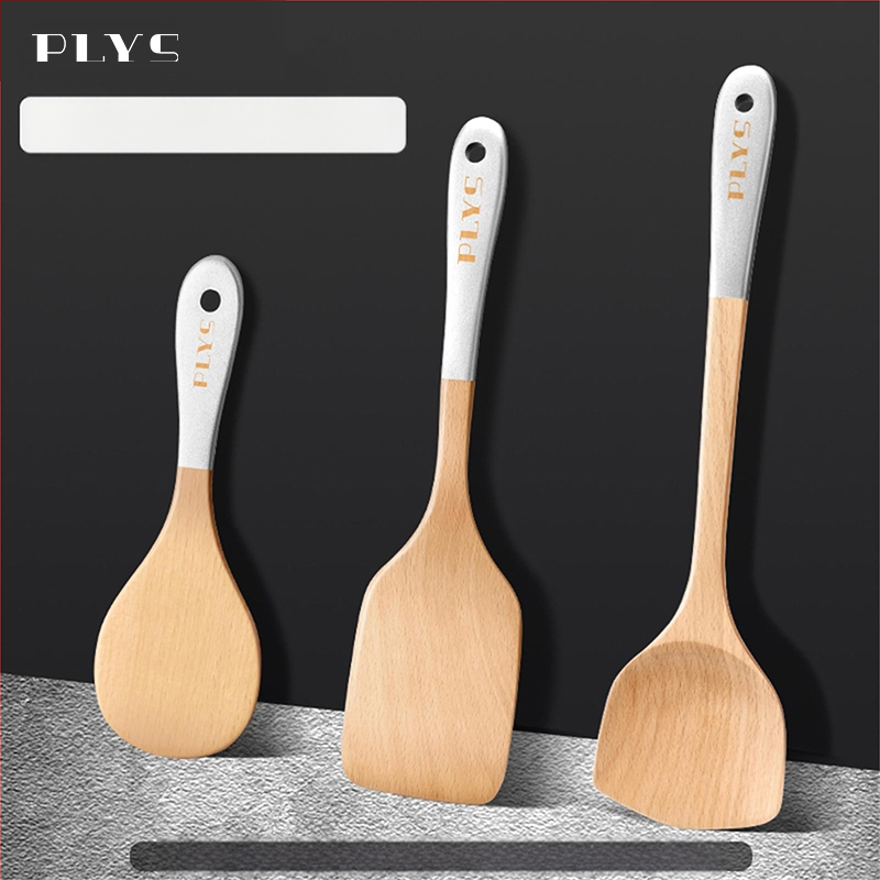 Puidust spaatel köögitarvik PLYS/Pales — kõrge temperatuuriga vastupidav