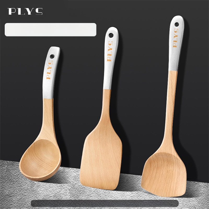Puidust spaatel köögitarvik PLYS/Pales — kõrge temperatuuriga vastupidav