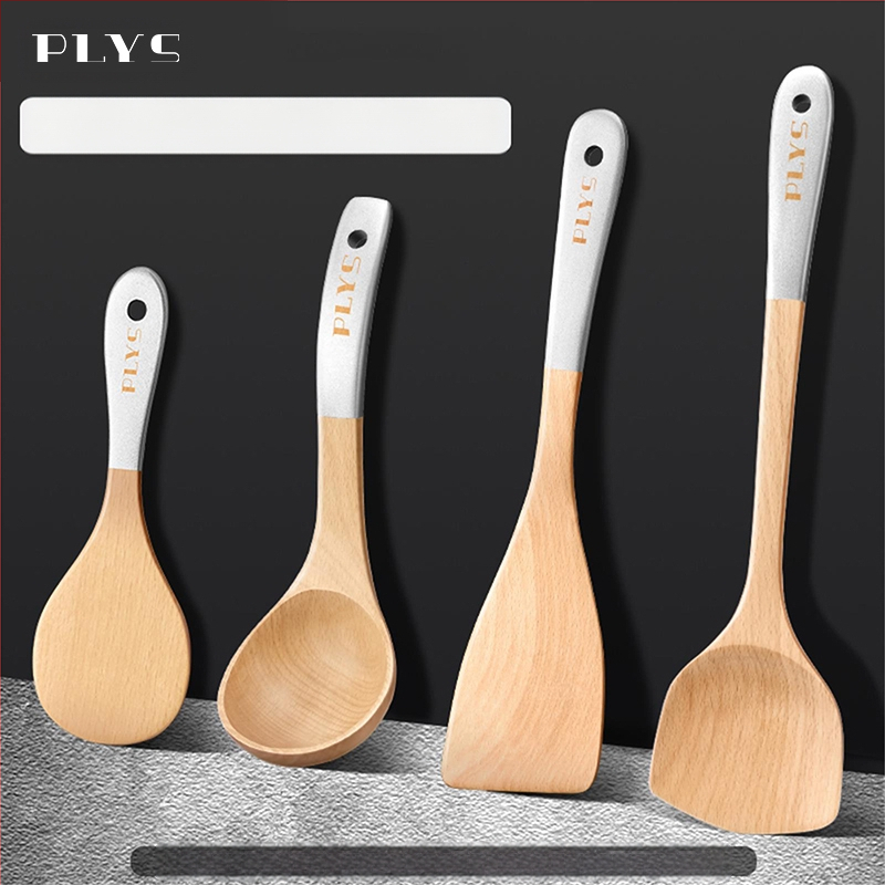 Puidust spaatel köögitarvik PLYS/Pales — kõrge temperatuuriga vastupidav