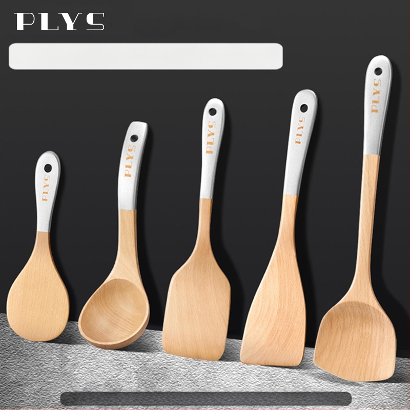 Puidust spaatel köögitarvik PLYS/Pales — kõrge temperatuuriga vastupidav