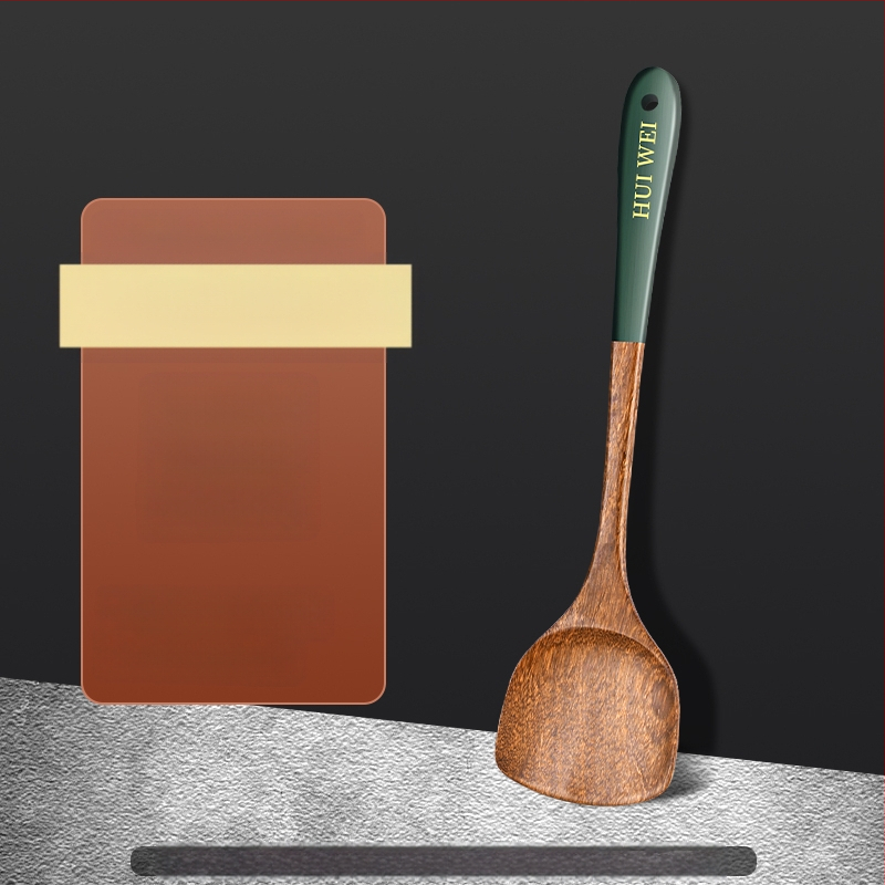 Puidust spaatel köögitarvik PLYS/Pales — kõrge temperatuuriga vastupidav