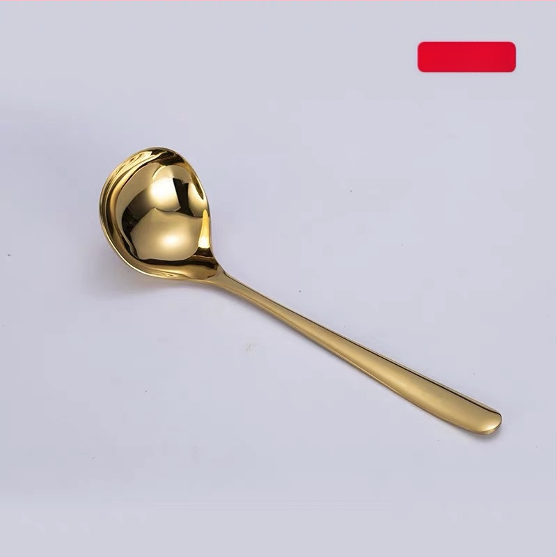 Köögilusikas roostevabast terasest, käepide roostevabast terasest, kaasaegne minimalistlik stiil, talve 2020 väljaanne